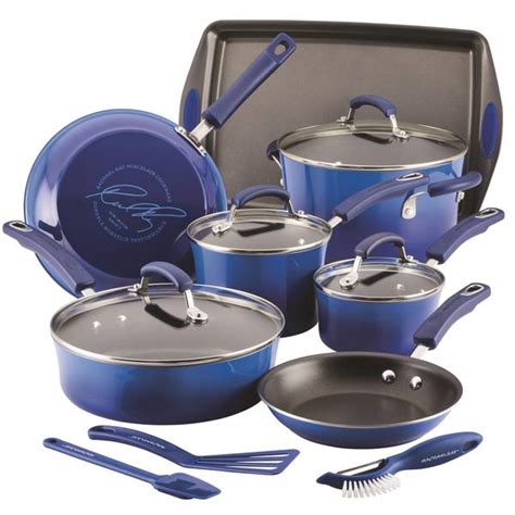 Rachael Ray 14-Piece Cookware Set - 15810 | Blain's Farm & Fleet