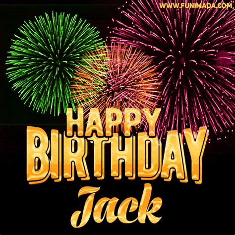 Wishing You A Happy Birthday, Jack! Best fireworks GIF animated ...