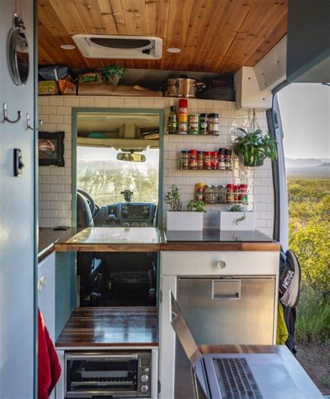 15 Camper Van Kitchens for Layout & Design Inspiration – Bearfoot Theory