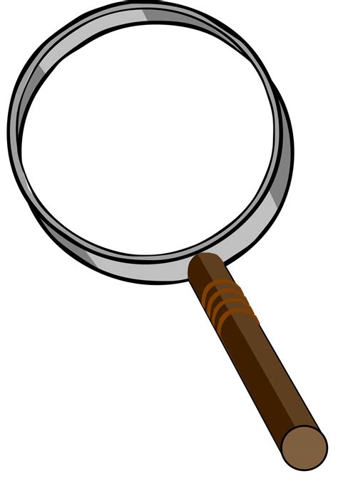 Detective With Magnifying Glass Clipart - Cliparts.co