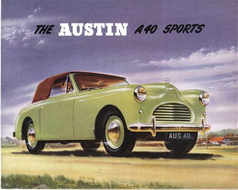 Car Profile - Austin A40 Sports – Moss Motoring