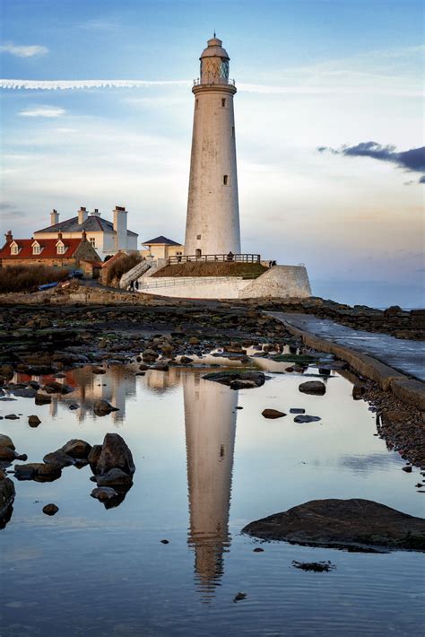 St Mary's Lighthouse X - St Mary's Lighthouse, Whitley Bay. | Lighthouse, Foreign travel, Saint mary