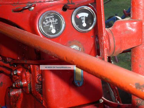 1949 Farmall Cub Tractor With Implements