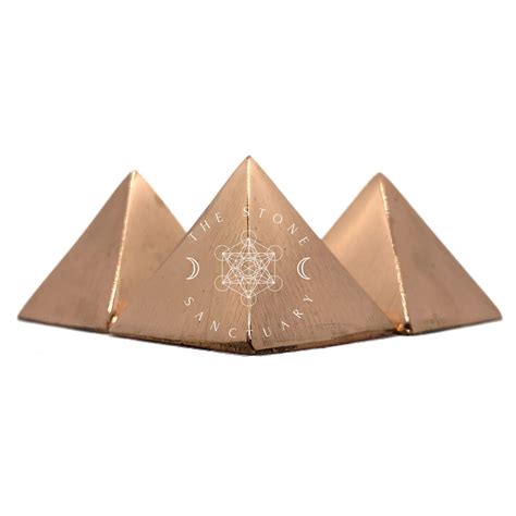 Copper Pyramid 30MM Copper Healing Pyramid Reiki Healing | Etsy