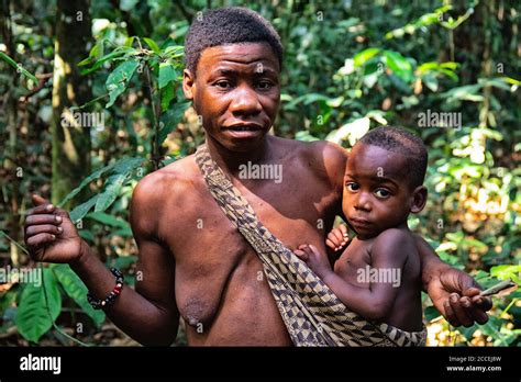 Pygmy tribe in the Dzanga-Sanha Forest Reserve, Central African Republic Stock Photo - Alamy