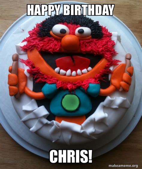 Happy Birthday Chris! - Cake Day | Make a Meme