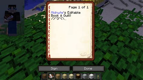 Minecraft Book (Editable) (Updated) by MidnyteSketch on DeviantArt