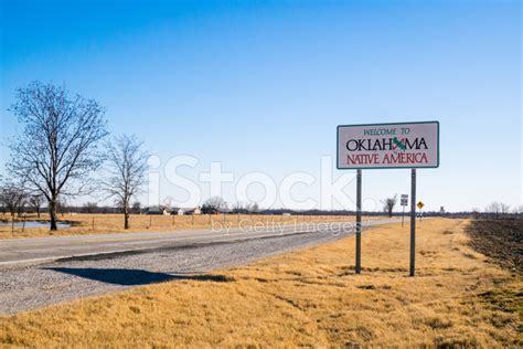 Welcome To Oklahoma Sign Stock Photo | Royalty-Free | FreeImages