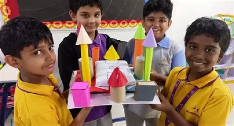 3D shape activity (primary) - Billabong High International School | School In Andheri