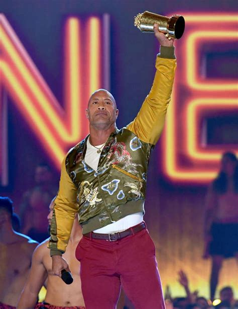 Dwayne Johnson's Moving MTV Award Speech Will Inspire You To Be Your ...