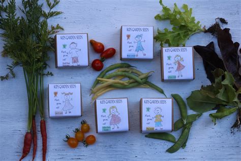 Kids Gardening Kit Lettuce Seeds Grow Your Own Kids Games - Etsy