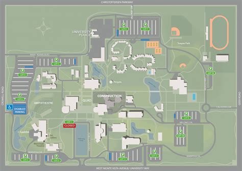 Csu Stanislaus Campus Map - World Map Gray