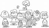 Peanuts Coloring Pages sketch template