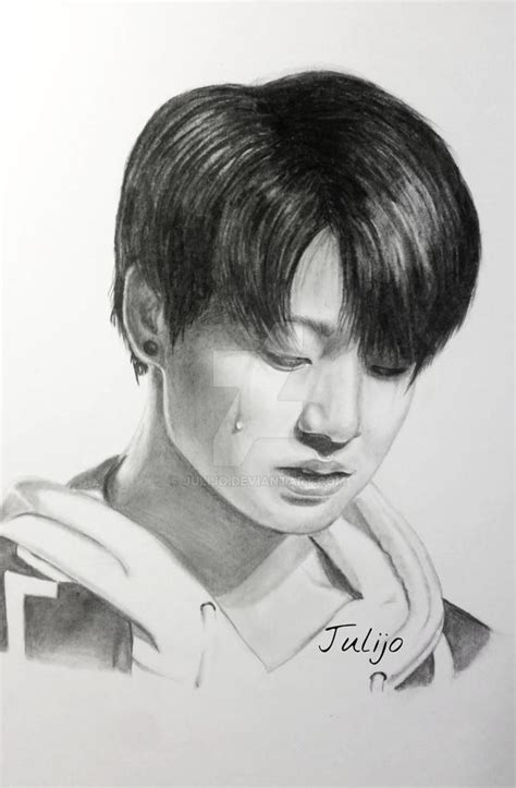 BTS Jungkook crying by Julijo on DeviantArt