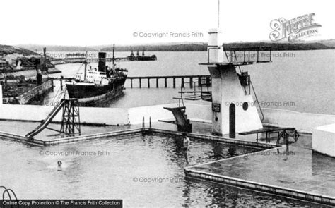 Photo of Milford Haven, The Swimming Pool 1948