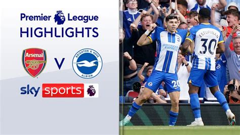 Arsenal 0-3 Brighton | Premier League highlights | Football News | Sky ...