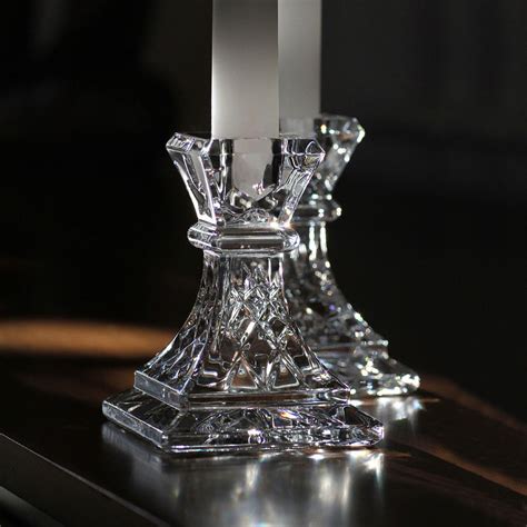 Waterford Lismore 4" Candlesticks, Pair | Crystal Classics