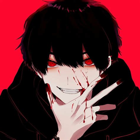 Pin by ••Psycho• • Bunny•• on evil anime boys | Evil anime, Yandere anime, Yandere manga