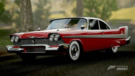 Christine returns 1958 Plymouth Fury : ForzaHorizon