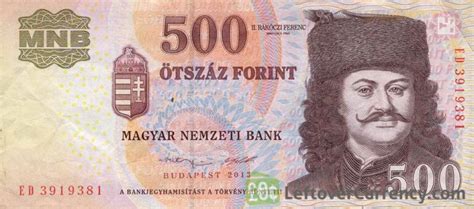 current Hungarian Forint banknotes - Exchange yours now