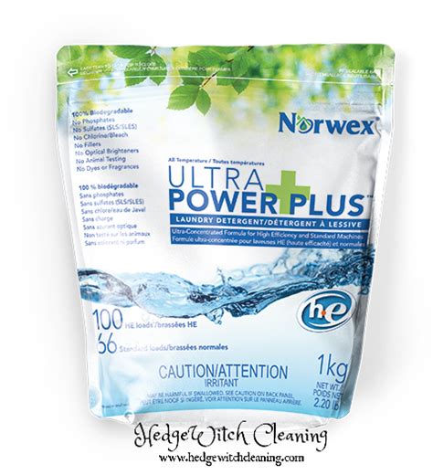 Ultra Power Plus Laundry Detergent - Norwex Ultra Power Plus Laundry Detergent 1kg - Free ...