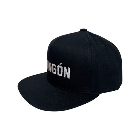 Chingón Hat - Black Cotton Snap-Back – Artelexia