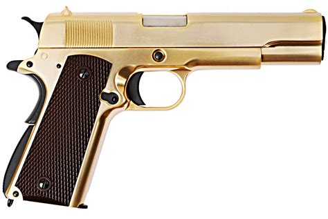 WE Tech M1911A1 GBB Pistol (Gold)