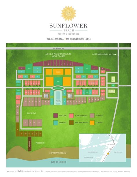 Sunflower Beach Site Map copy