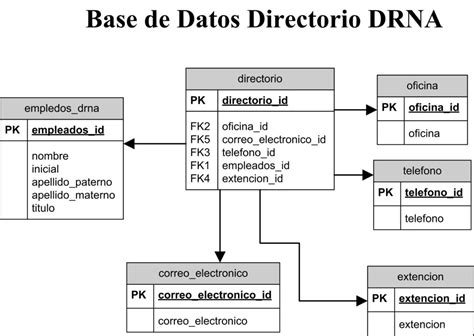 Esquema de una base de datos ¡Fotos & Guía 2021!