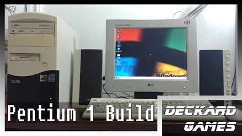 Building a Pentium 1 DOS/Windows 95 PC - YouTube