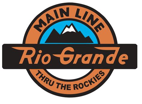 Rio Grande Railroad Sticker R4401 Main Line Rockies Train – Winter Park Products