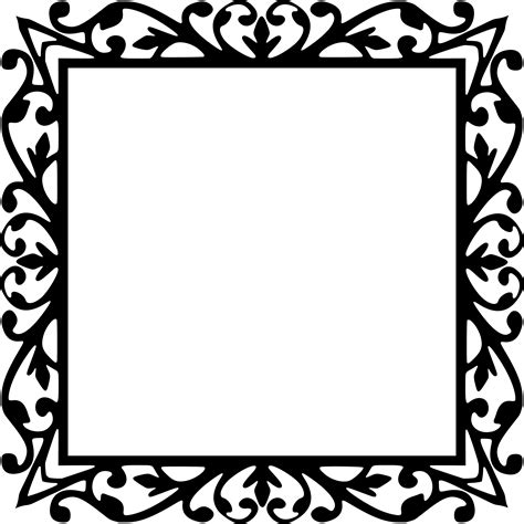 Square Frame PNG Transparent Images | PNG All