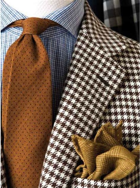 Houndstooth Fabric Pattern - History of Houndstooth - He Spoke Style