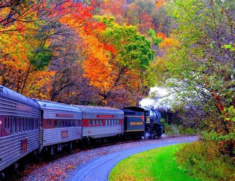 Información | New england fall foliage, Train, New england fall