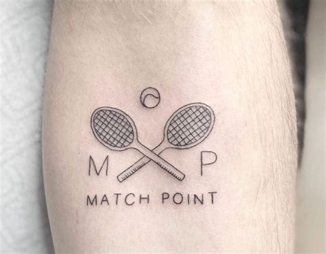 55 Awesome Tennis Tattoo Designs - Body Art Guru | Tattoo designs wrist ...