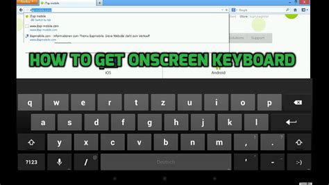 How To Enable Onscreen Keyboard On Android BOX - YouTube