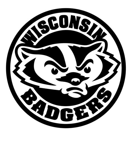 Wisconsin Badgers Logo Vector at Vectorified.com | Collection of ...