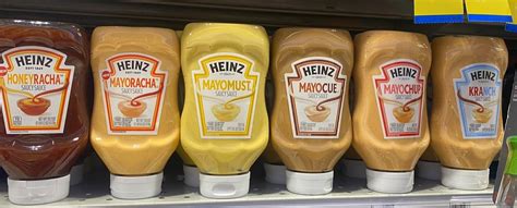 Heinz Ketchup Flavors Colors