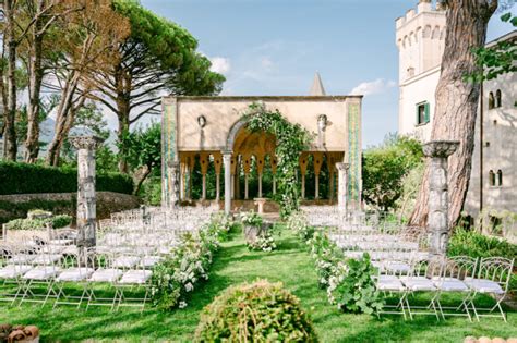 An elegant wedding in Villa Cimbrone - International Wedding Photographer