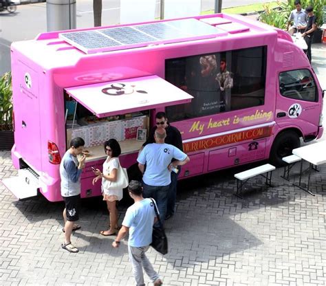 Pink Food Truck | Food truck, Food truck design, Pink foods