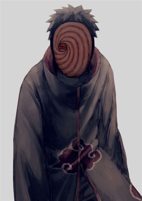 Pixiv Id 3099362, NARUTO, Tobi, One Eye Showing, Akatsuki Uniform ...