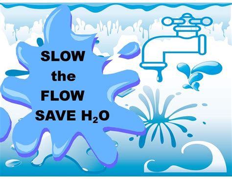 Slow the Flow...Save the H2O http://www.environmentcare.in | Save water ...