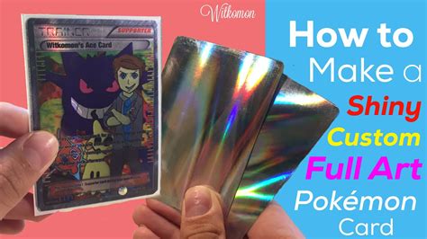 How To Make A Custom Pokemon Card - Printable Online