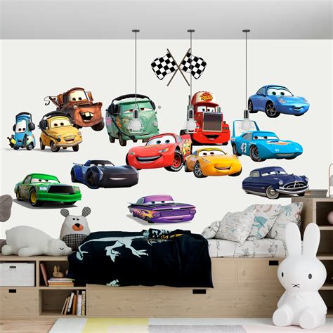 Disney Cars Lightning McQueen Wall Decal & Monsters Inc Wall | Etsy