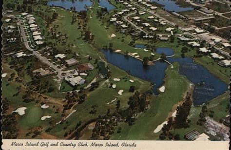 Marco Island Golf and Country Club Florida Postcard