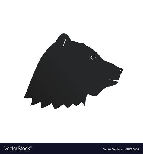 Bear Head Side Logo