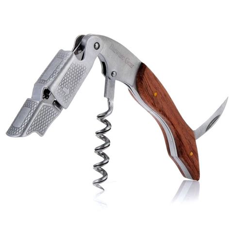 $9.99 - Waiter's Corkscrew Wine Bottle Opener Premium Rosewood by Barware Gear #BarwareGear ...