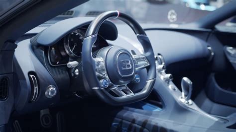 Bugatti Chiron Sport "110 ANS Bugatti" Interior Design - YouTube