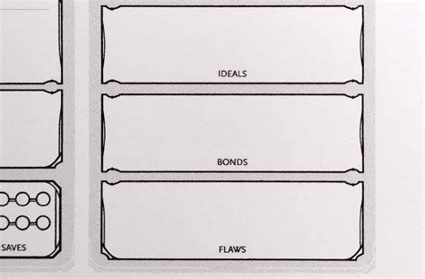 DnD 5e Ideals, Bonds and Flaws : The What, How & Why!