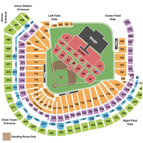 Minute Maid Park Seating Chart, Section, Row & Seat Number Info